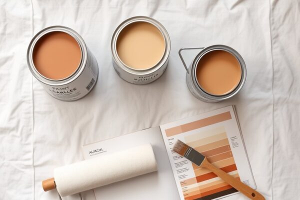 Painting a basement wall and concrete floor