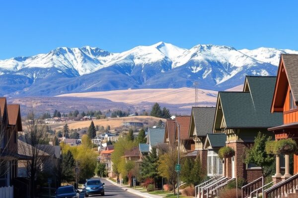 Craftsman bungalow with mountain view in a Denver neighborhood