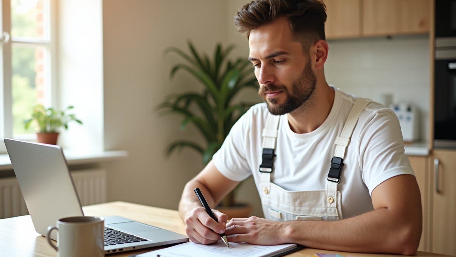 Scheduling painting jobs across a crew calendar