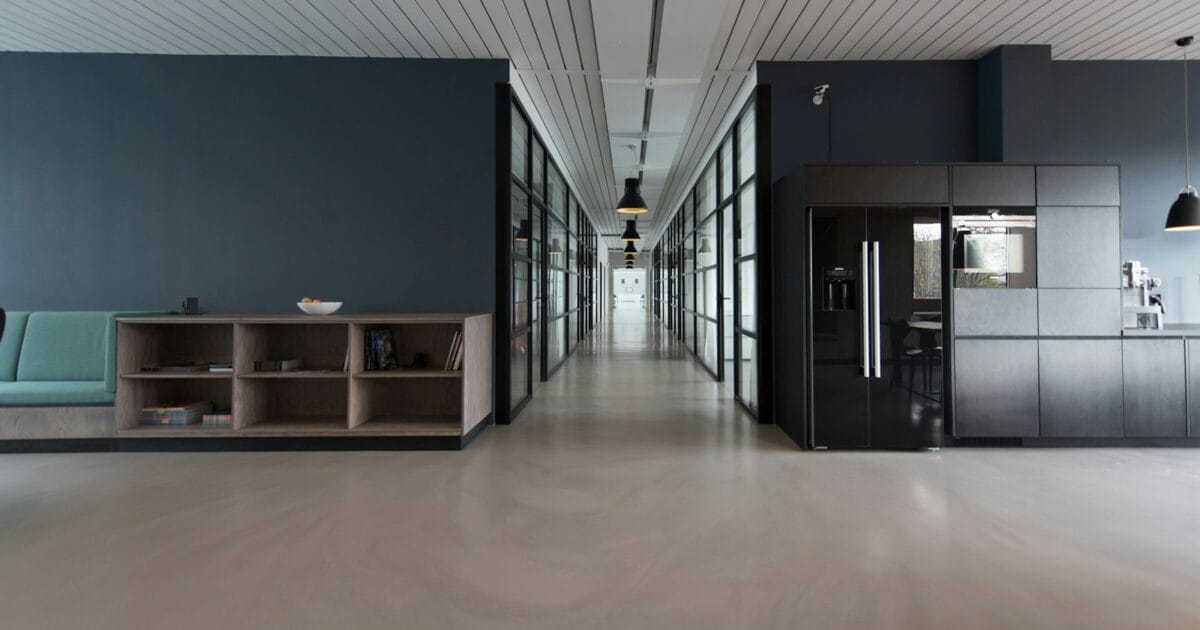 Modern commercial office interior